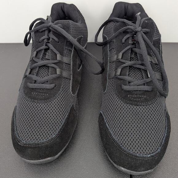 EUC Very Fine Unisex Dance Shoes Size 12.5 or 30cm VFSN012 Low-Profile Black - Picture 3 of 12